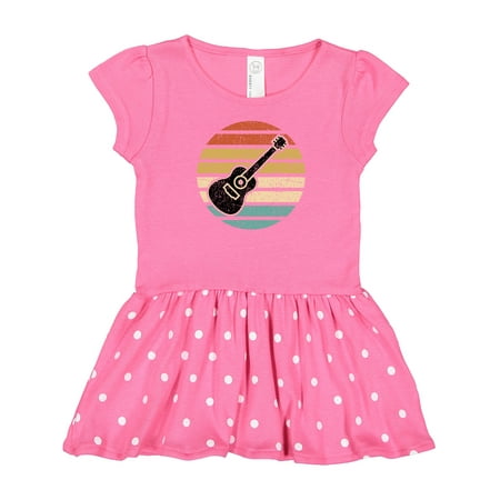 

Inktastic Guitar Music for Guitarist Musician Gift Baby Girl Dress