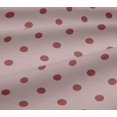 thumbnail image 6 of oneOone Viscose Jersey Light Pink Fabric Polka Sewing Fabric By The Yard Printed Diy Clothing Sewing Supplies 60 Inch Wide, 6 of 7