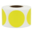 thumbnail image 1 of Autocollants Ronds Hot Yellow Circle Dot / 1.5 Pouces Pouces Rond / Lot de 500, 1 of 2