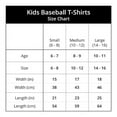 thumbnail image 4 of CafePress - Maryland MD Oval (W/Flag) Kids Baseball Jersey - Kids Cotton Baseball Jersey, 3/4 Sleeve Shirt, 4 of 4