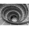 thumbnail image 2 of Frank, Assaf 18x15 White Modern Wood Framed Museum Art Print Titled - Spiral staircase in Vatican, 2 of 4