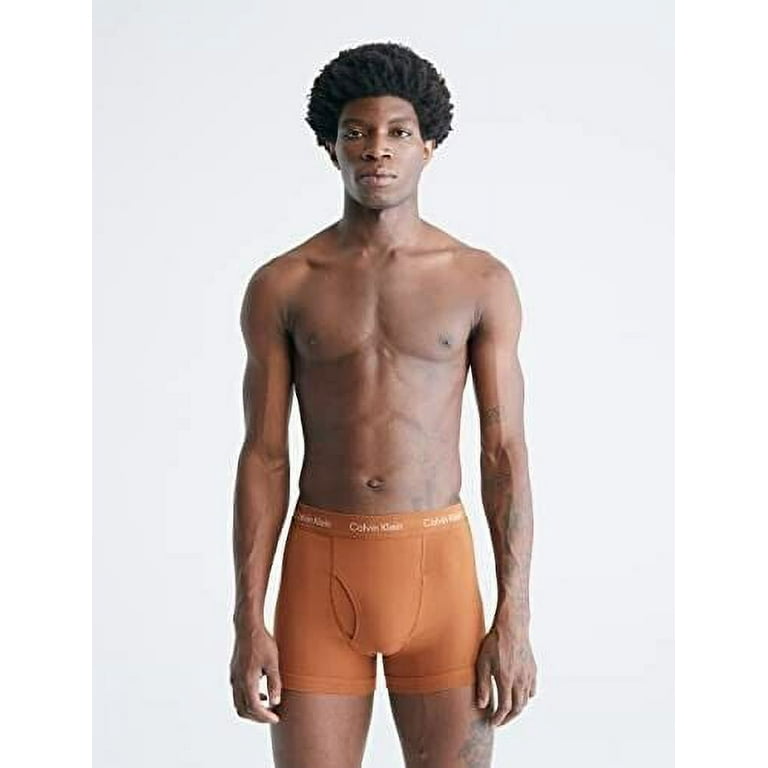 Calvin Klein NB2615928 Men's Cotton Stretch Trunk Underwear 3 Pack Size XL  LG205 