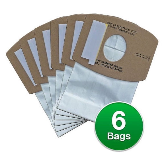 Replacement Vacuum Bag for Riccar RSQ-6 / Type S / 858 (Single Pack)