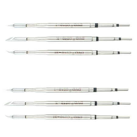 

6Pcs for C210 Soldering Tips Welding Iron Head for Tips T210 Handle CD-2SD/2SHE Handle Solder Station