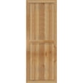 thumbnail image 3 of 21 1/2"W X 58"H Timbercraft Four 5 3/8" Boards Framed Board-N-Batten Shutters, Rough Sawn Western Red Cedar (Per Pair), 3 of 13