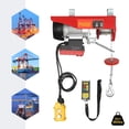 thumbnail image 6 of Electric Hoist 660LBS With Wireless Remote Control & Single/Double Slings Electric Winch for Factory Lifting, 6 of 20