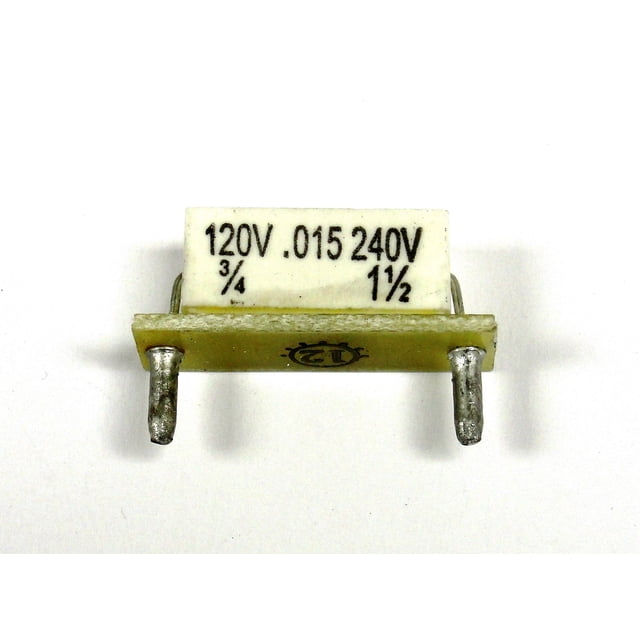 KB ELECTRONICS 9842.75HP à 90VDC, Type Plug-in, 015OHM, 1.5HP à 180VDC, Résistance de Puissance