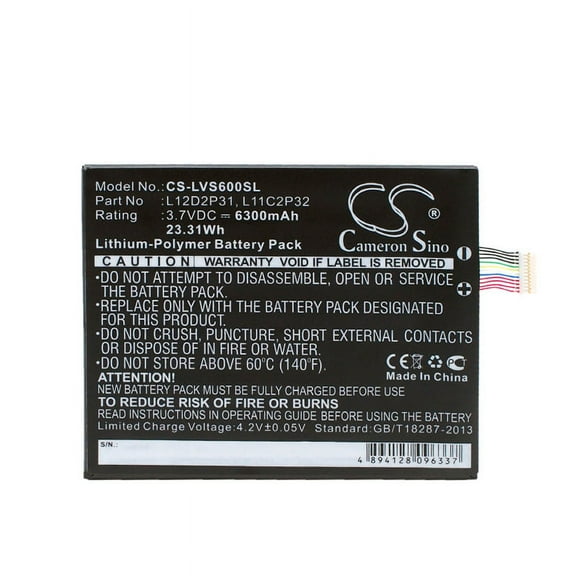 6300mAh LE L11C2P31 L11M2P31 L12D2P31 Battery for Lenovo IdeaPad S2110A IdeaTab S2110 IdeaTab S2110AF