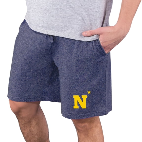 Men's Concepts Sport Navy Navy Midshipmen Quest Knit Jam Shorts
