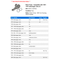 thumbnail image 2 of Water Pump - Compatible with 1989 - 1999 Volkswagen Jetta A3 1990 1991 1992 1993 1994 1995 1996 1997 1998, 2 of 2