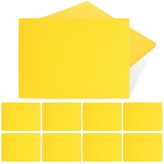 KALLORY Printing Paper Golden For Diy Making 100 Sheets 11.67X8.25In