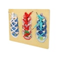 thumbnail image 2 of Shoe Lace Activity Board, Tie Shoe Board Funny Portable Beech  For Hand Exercise, 2 of 8