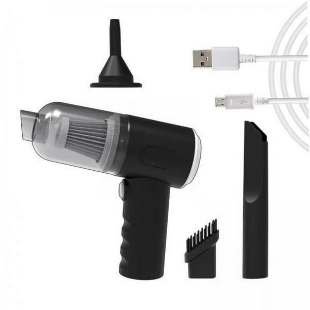 aspirador de mano para automóvil,Aspirador portátil para automóvil Aspirador de mano,Herramienta de limpieza Inalámbrica Multifuncional Potente,Accesorios para automóvil Función de