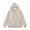 Beige#1, variant on Momasggi Men's Zip Up Hoodies Big and Tall Long Sleeve Hooded Sweatshirt Jacket Fashion Tie Dye Sweatshirts Fall Winter Jackets with Pockets Dark Gray 5XL