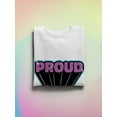thumbnail image 3 of Proud Purple Glitter Banner Sweatshirt Men -Smartprints Designs, Male Large, 3 of 4