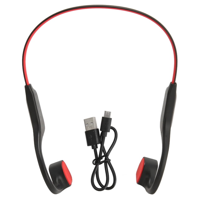 Auriculares Bluetooth de conducción ósea BT 5,3 IP56 impermeables con micrófono incorporado auriculares inalámbricos ligeros de oreja abierta para correr