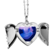 thumbnail image 1 of Collar colgante de alas de ángel Unbranded marino de metal, 1 of 3