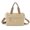 Style B - Khaki, variant on Gustave Small Tote Crossbody Bags for Women Nylon Multi-Pocket Shoulder Handbag Top Handle Satchels Purse Lightweight Messenger Bags with Zipper for Travel Work, Gray