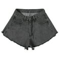 thumbnail image 4 of Sngxgn Lounge Shorts for Women - Casual Sweat Shorts with Pockets(Black,S), 4 of 5