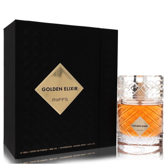 Riiffs Men's Golden Elixir EDP Spray 3.4 oz Fragrances 6297001574041