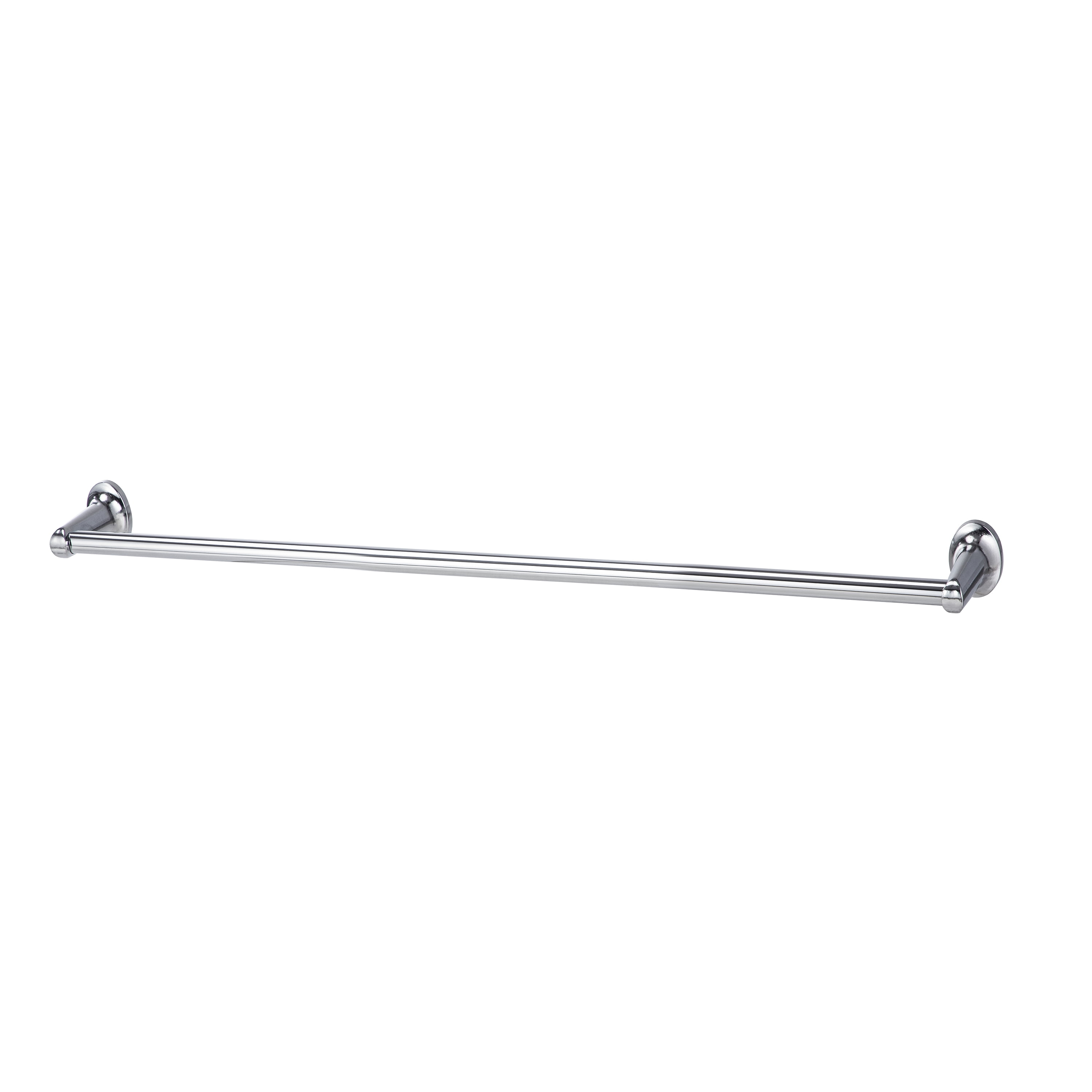 Mainstays Oval Style 24 inch Steel Towel Holder Bar, Chrome Finish