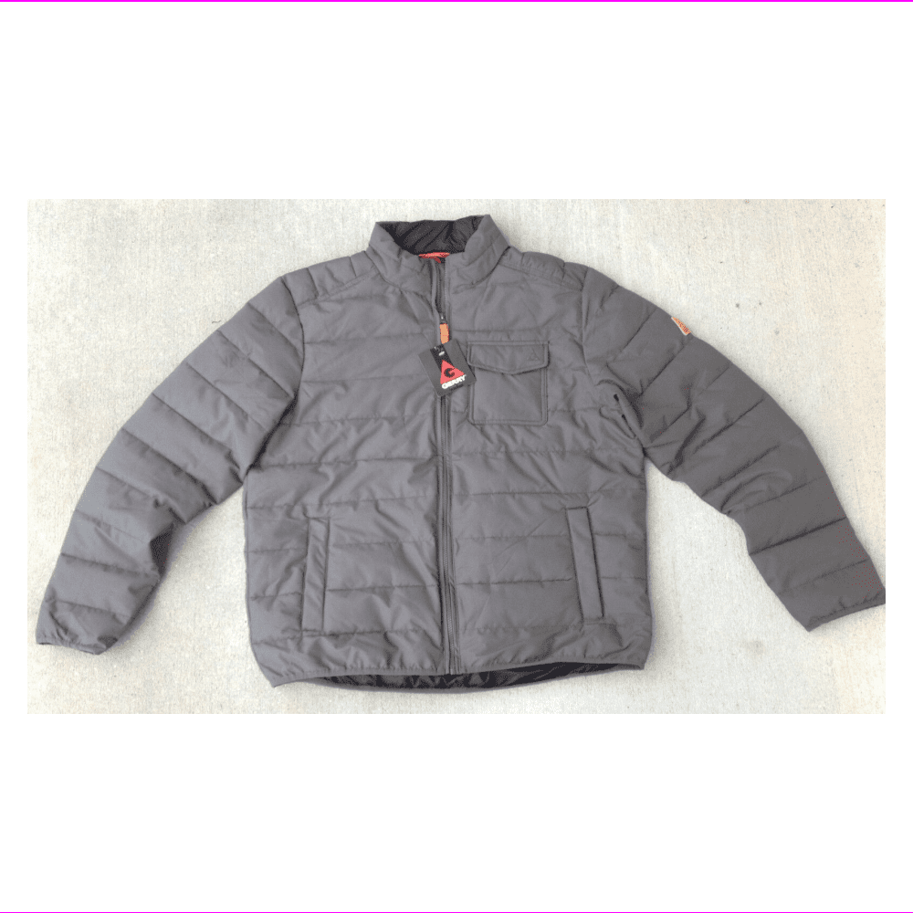 gerry men's heavy knit full zip fleece lined jacket