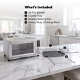 thumbnail image 2 of Nuwave Pro Toaster Oven & Air Fryer, 1800W Oven & Air Fryer Combo, Convection Toaster Oven, 2 of 9