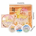 WANGJIAOID Oil Painting Air Cushion Concealer Durable Do Not Take Off