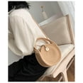 thumbnail image 5 of Womens Straw Beach Bag Woven Crossbody Shoulder Bags Top Handle Satchel Handbag Purse for Summer, 5 of 7