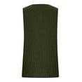 thumbnail image 5 of Abomasnow Womens V Neck Tank Tops Casual Sleeveless Ribbed Knit Shirts Trendy Sweater Vest Outfits, 5 of 7