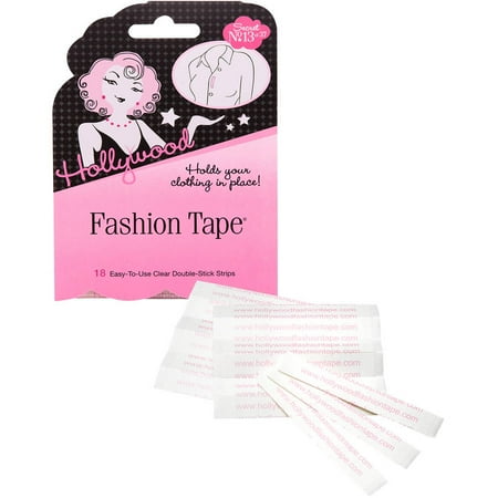 Hollywood Fashion Tape Strips, 18 count