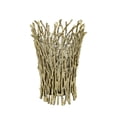 thumbnail image 3 of A&B Home Mabrey Aluminum Branch Glass Candle Holder - 8.5"Dia. x 9.5"H - Gold/Clear, 3 of 5