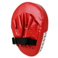 thumbnail image 6 of Boxing Pads Focus Mitts, Curved Hook and Jab Target Hand Pads, Great for MMA, Muay Thai, Kickboxing, Martial Arts, Karate Training, Padded Punching, Coaching Strike Shield (Black Red), 6 of 7