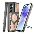 thumbnail image 3 of Elegant Choise Case for Samsung Galaxy A55/A25/A15 5G 6.5inch Car Magnetic Stand Case Rugged Phone Cover, Pink, 3 of 15