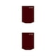 thumbnail image 1 of Matsuzay Funda de equipaje de viaje no tejida, pegatina a prueba de polvo, impermeable, desmontable, accesorios para maleta de viaje, color rojo Vino rojo 24 pulgadas 2piezas, 1 of 6