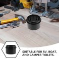 thumbnail image 3 of TABLZONE 1Pack PVC and Iron Toilet Flange Connector for RV Waste Disposal 4.5x4.5x3in, 3 of 7