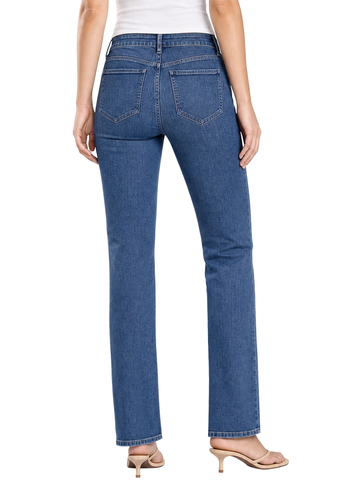 NYDJ Women’s, Women’s Petite, and Women’s Plus Barbara Bootcut Jean, Sizes 2-24, featuring Lift Tuck® Technology