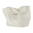 thumbnail image 1 of Bolso de lona elegante de 34 cm x 34 cm para el trabajo, viajes, mujer y dama. Blanco, 1 of 9