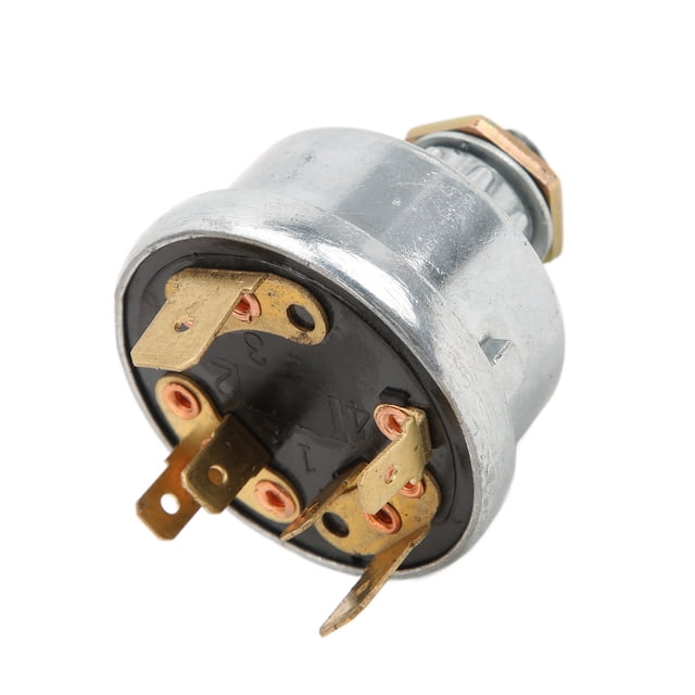 35670, Ignition Switch Durable Metal Waterproof with Keys for Tractor for Loader for Agricultural Machinery