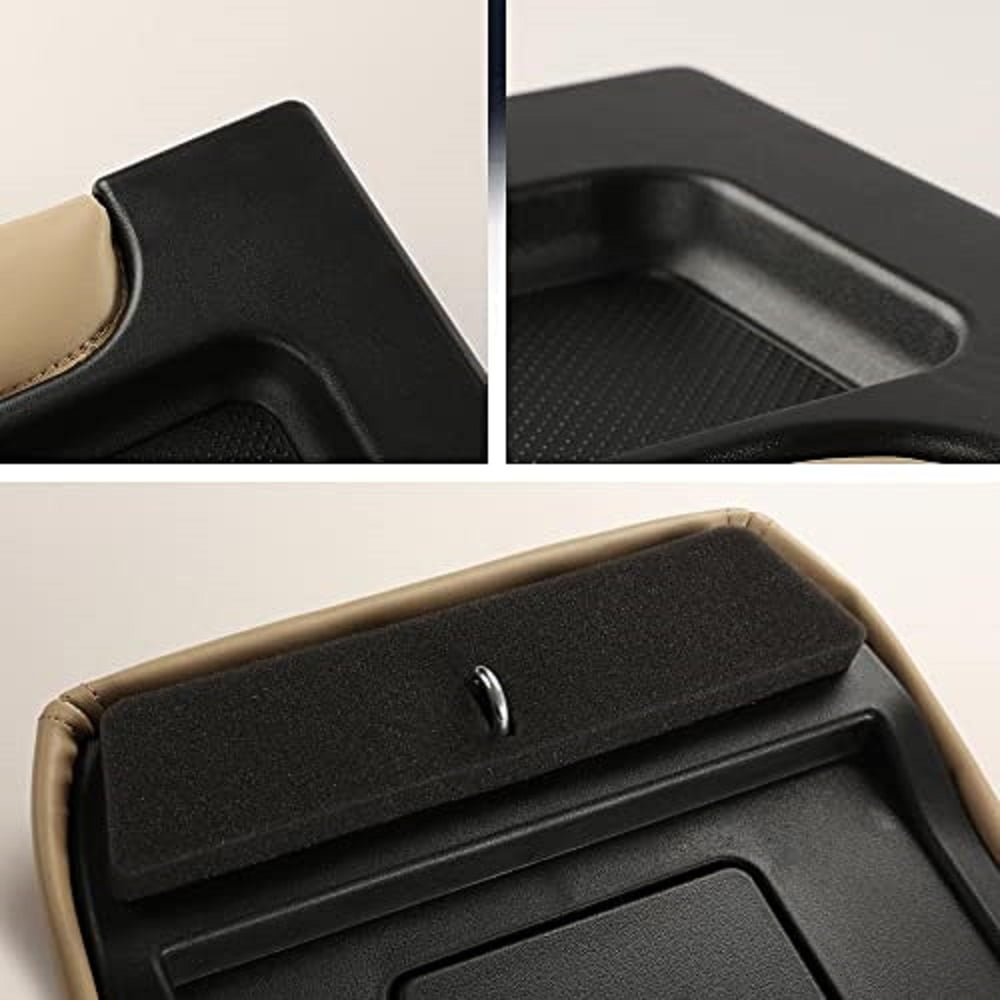 PIT66 Cadillac Center Console Armrest Pad Cover Latch Lid Fit for 99-07 GMC Sierra