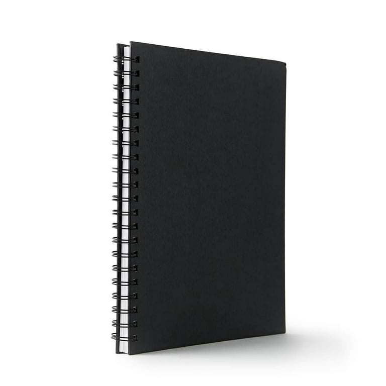 Sketch Book Drawing Black, Black Sketchbook Notebook