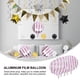 thumbnail image 4 of ColoMX 10pcs fiesta de fiesta decoración redonda de aluminio balón globo a rayas, 4 of 7
