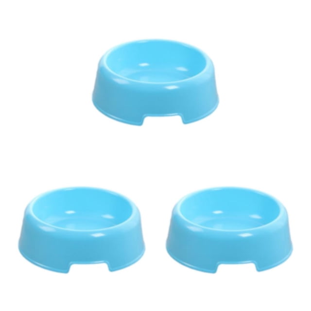 Greeniant Cuencos de plástico para perros pequeños, lindos y prácticos cuencos para gatos, cuenco para mascotas, fácil de limpiar, Type1 NO1