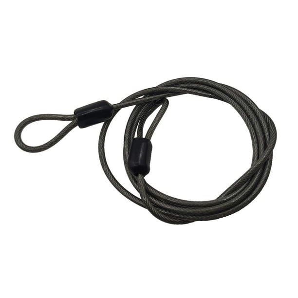 Tendedero portátil para bicicleta, resistente al viento, de 100 cm, con doble bucle, para ciclismo al aire libre. Negro