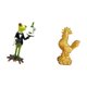thumbnail image 5 of Estatua de rana de camarero, escultura de animal, figura decorativa creativa, adorno de mesa para estante de entrada de chimenea, regalo de cumpleaños, 5 of 8