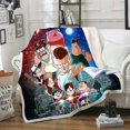 thumbnail image 1 of Stranger Things Couverture en Polaire Imprimée 3d_cadeau de g, 1 of 3