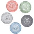 thumbnail image 1 of 5 tapones de silicona duraderos para el cabello, colador para fregadero de cocina, colador para fregadero, rejilla para fregadero de cocina, fácil de limpiar e instalar, apto para cocina y baño, 1 of 4