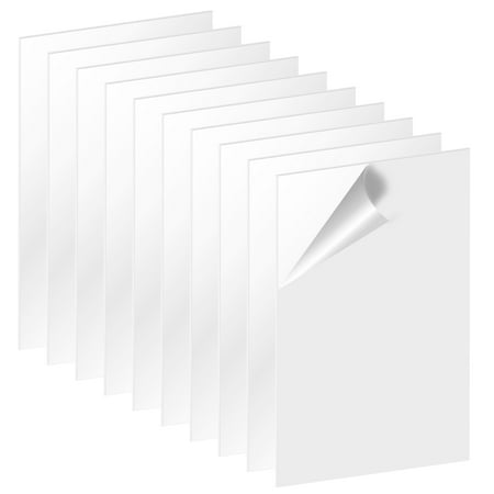 YouLoveIt 4x6 inch Acrylic Sheet Transparent Plastic Plexi Glass Board Clear Plexiglass Acrylic Sheet Acrylic Glass Acrylic Sheets Clear Plexiglass Plexi Glass Perspex Panel, 5/10/20-pack