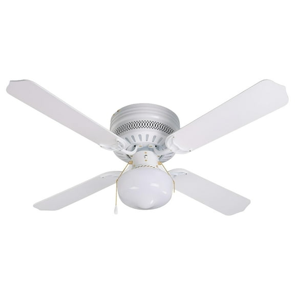 litex cc42ww4l celeste collection 42-inch ceiling fan with five reversible white/whitewash blades and single light kit with white opal glass