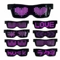 thumbnail image 5 of Minnieouse Las gafas LED inalámbricas verdaderas luminosas se iluminan con el control de la aplicación que brilla intensamente Carnival Club Lentes azul Minnieouse JJ25635-03B, 5 of 5